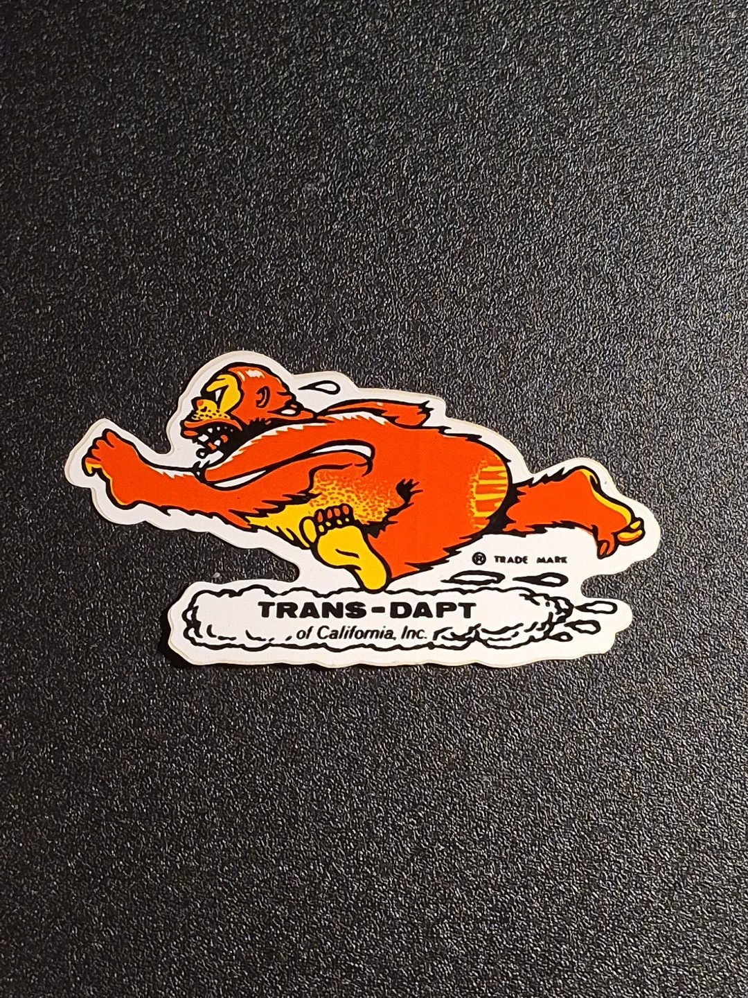 Vintage Trans-Dapt Of California Racing Sticker Hot Rod