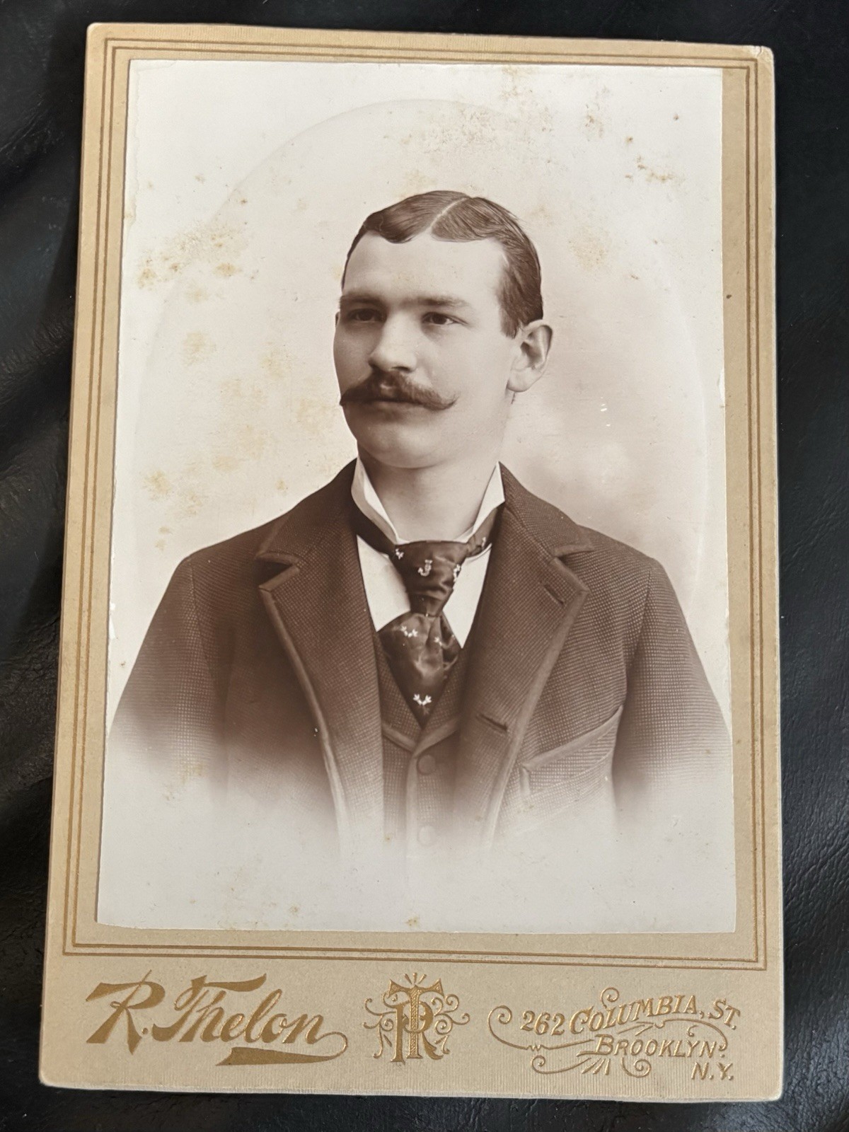 Philadelphia Mint 1890s MLB Brooklyn Utility George Shoch Baseball Cabinet Card