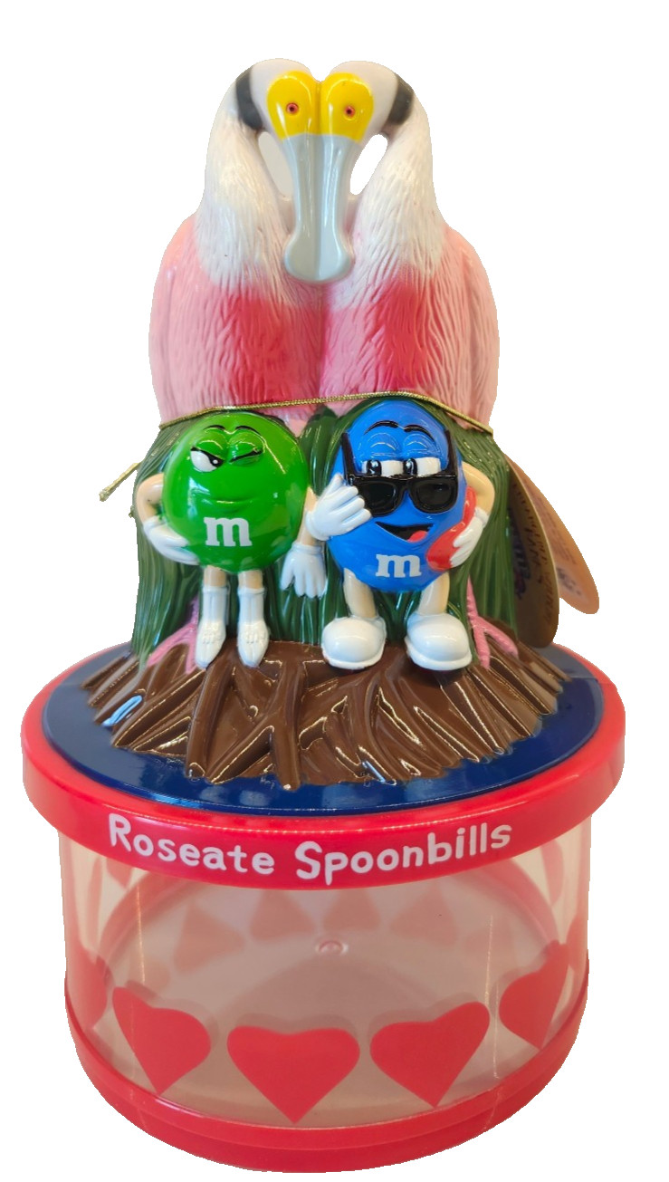 M&Ms Wild Adventures Roseate Spoonbills Limited Edition Endangered Wildlife Bank