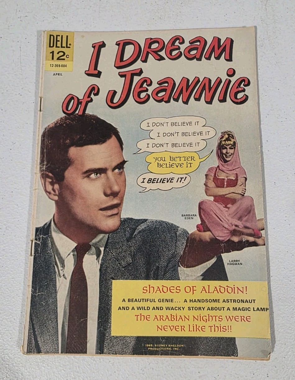 I Dream Of Jeannie Comic #1. 1966. Dell Comics. 