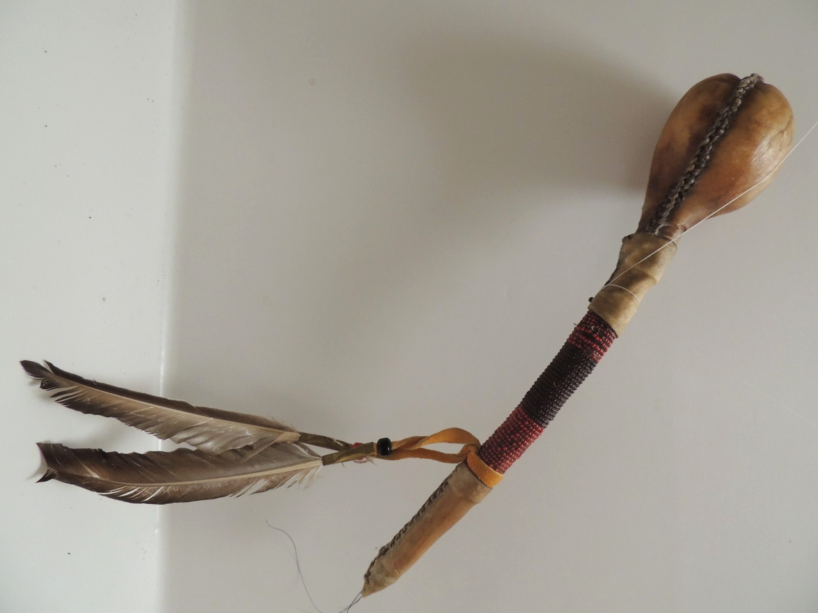 Vintage Antique 1950s American Indian Cherokee War Dance Ceremonial Club Estate Vintage Antique 1950s American Indian Cherokee War Dance Ceremonial Club Estate