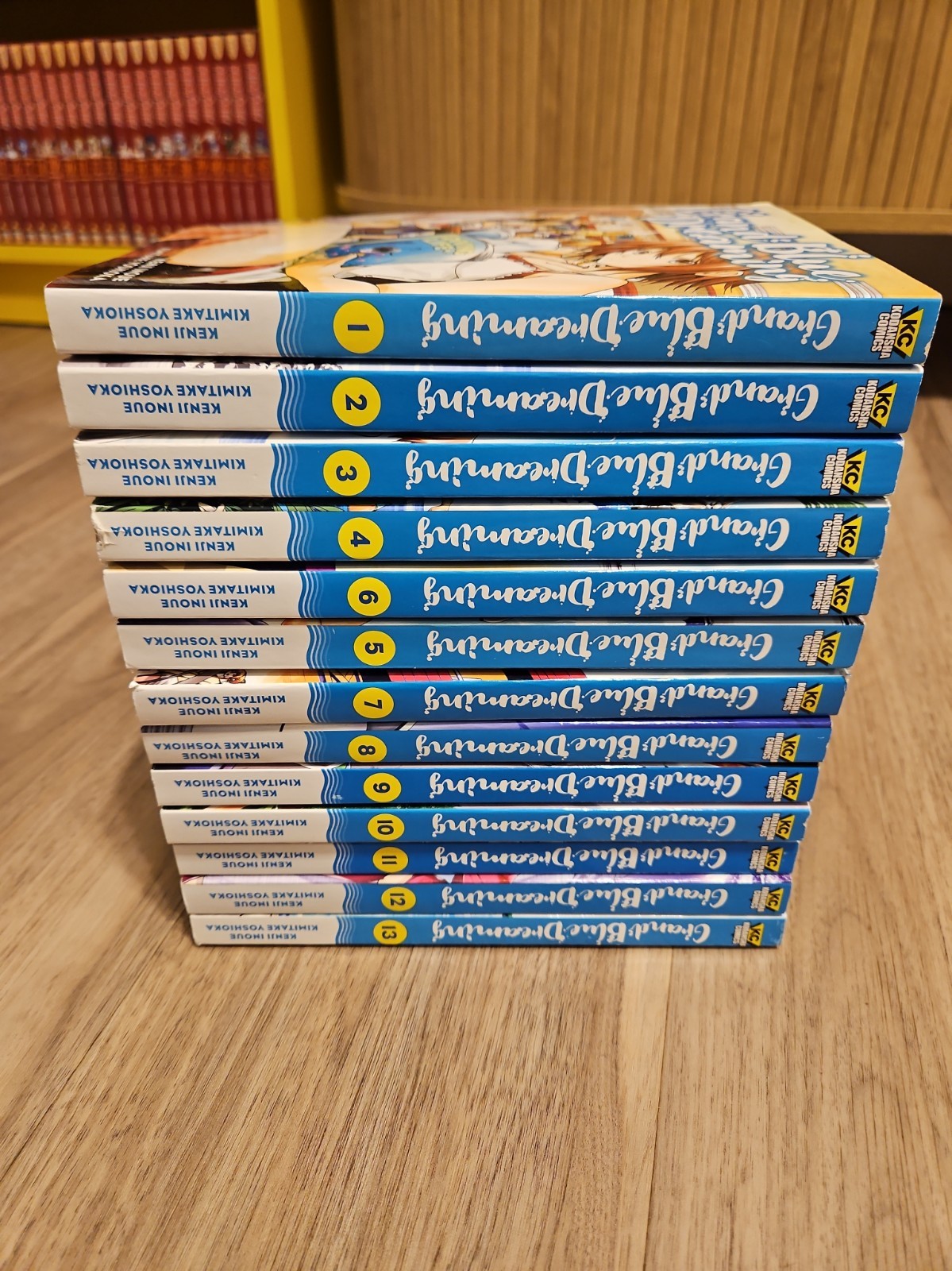 Grand Blue Dreaming Manga Lot 1-13