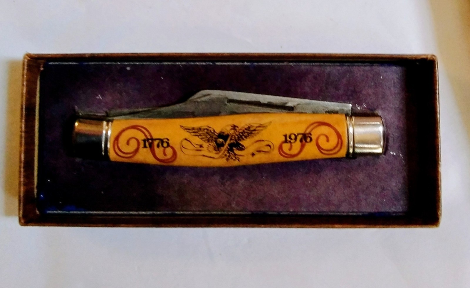 Imperial Bicentennial Commemorative Pocket Knife With Box