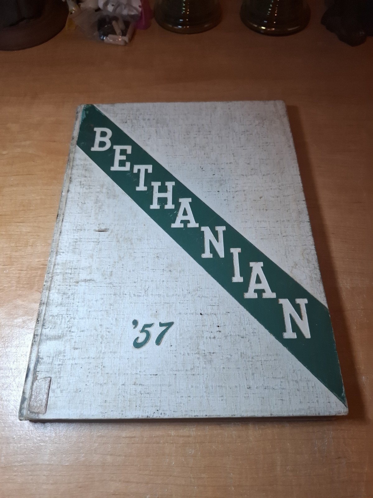 Vintage Yearbook Bethanian 1957 Bethany College WV