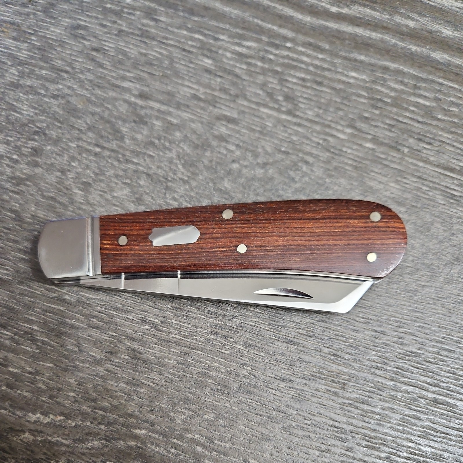 RoseCraft Blades RCT024-RSW Mill Creek Cotton Sampler Knife Red Sandal Wood D2 RoseCraft Blades RCT024-RSW Mill Creek Cotton Sampler Knife Red Sandal Wood D2