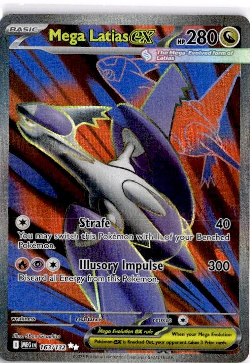 Pokemon : m1S: Mega Symphonia #163/132 Mega Latias ex