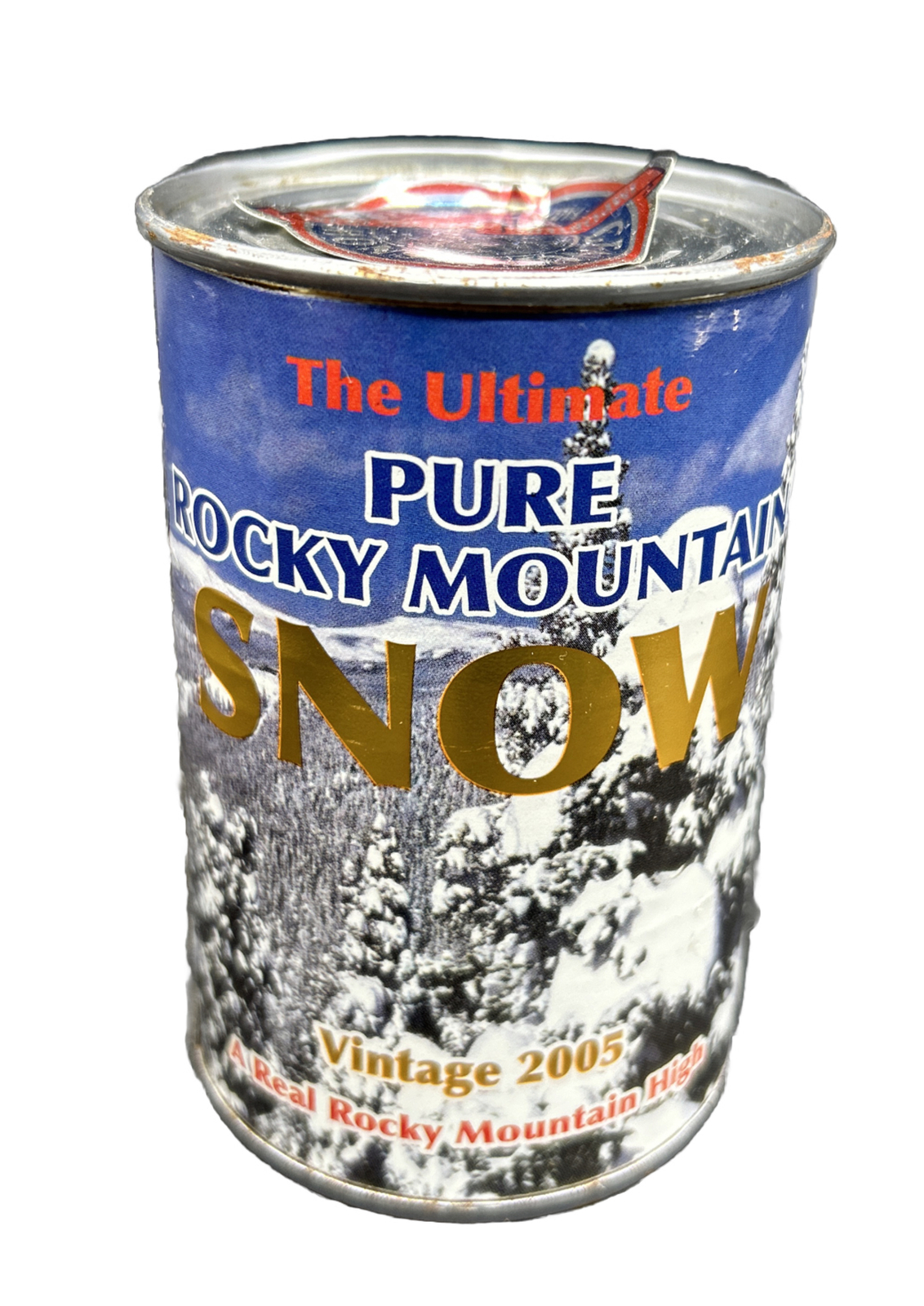 Vintage 2005 Pure Rocky Mountain Snow High Altitude In Can Sealed Vintage 2005 Pure Rocky Mountain Snow High Altitude In Can Sealed