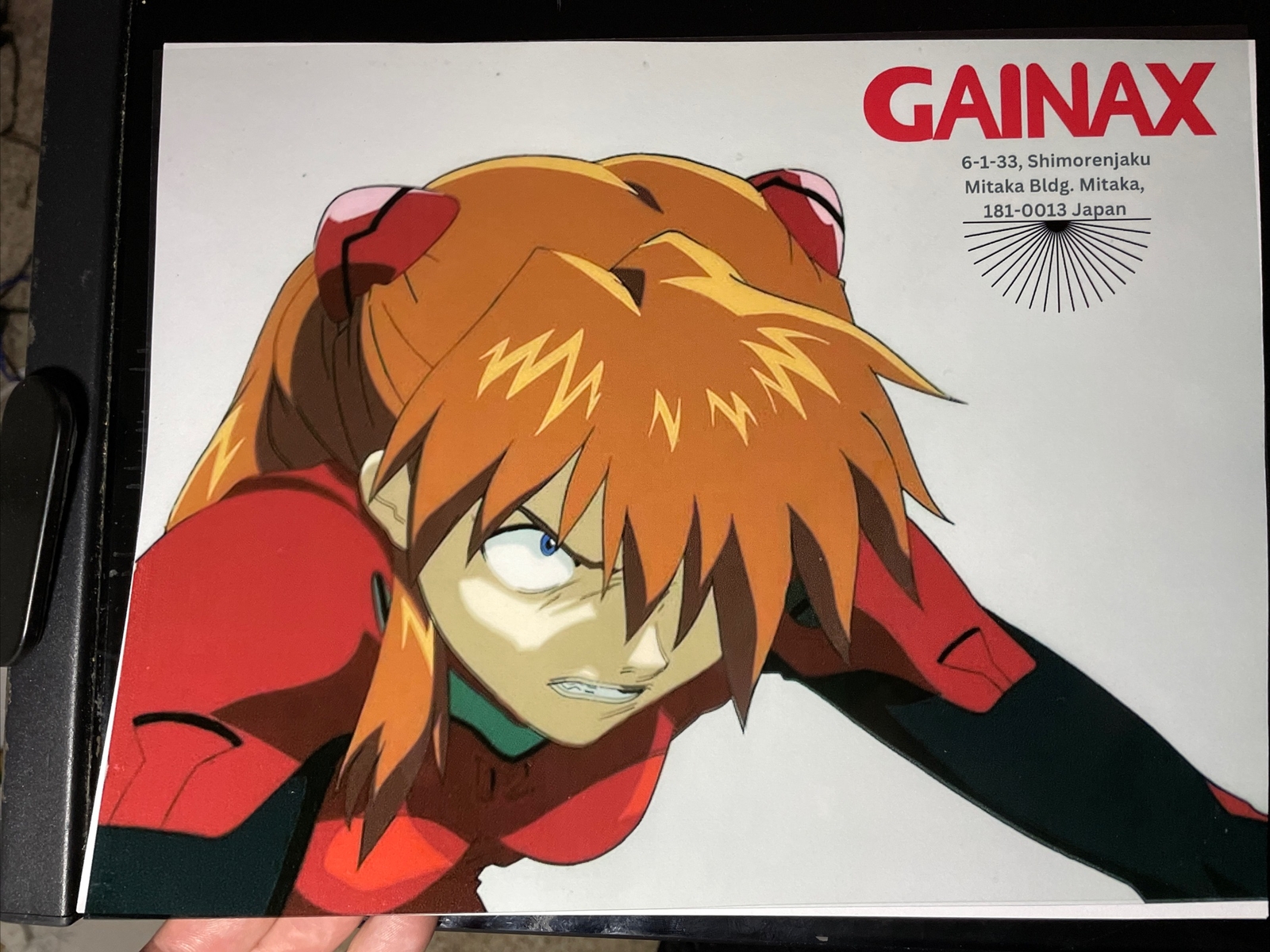 Neon Genesis Evangelion Animation Cel Print PUBLICITY CONCEPT anime Art Lot R1