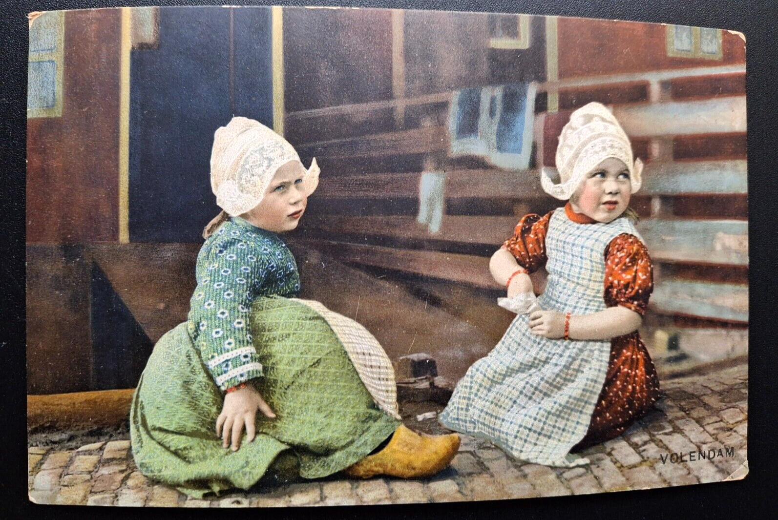 Dutch Children Postcard Circa 1910 Volkendam Holland