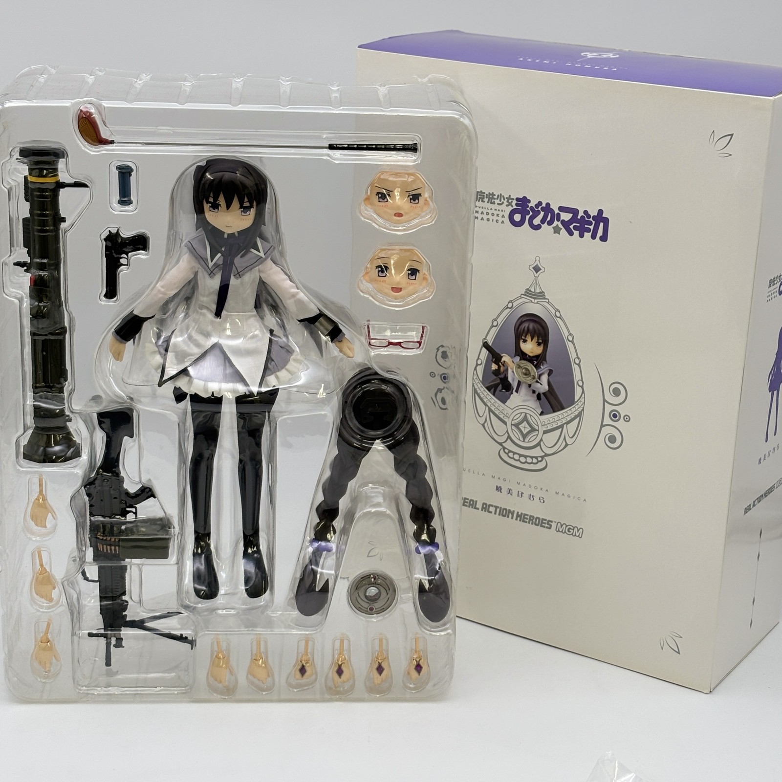 RAH Real Action Heroes Puella Magi Madoka Magica Homura Akemi 1/6 Figure Medicom