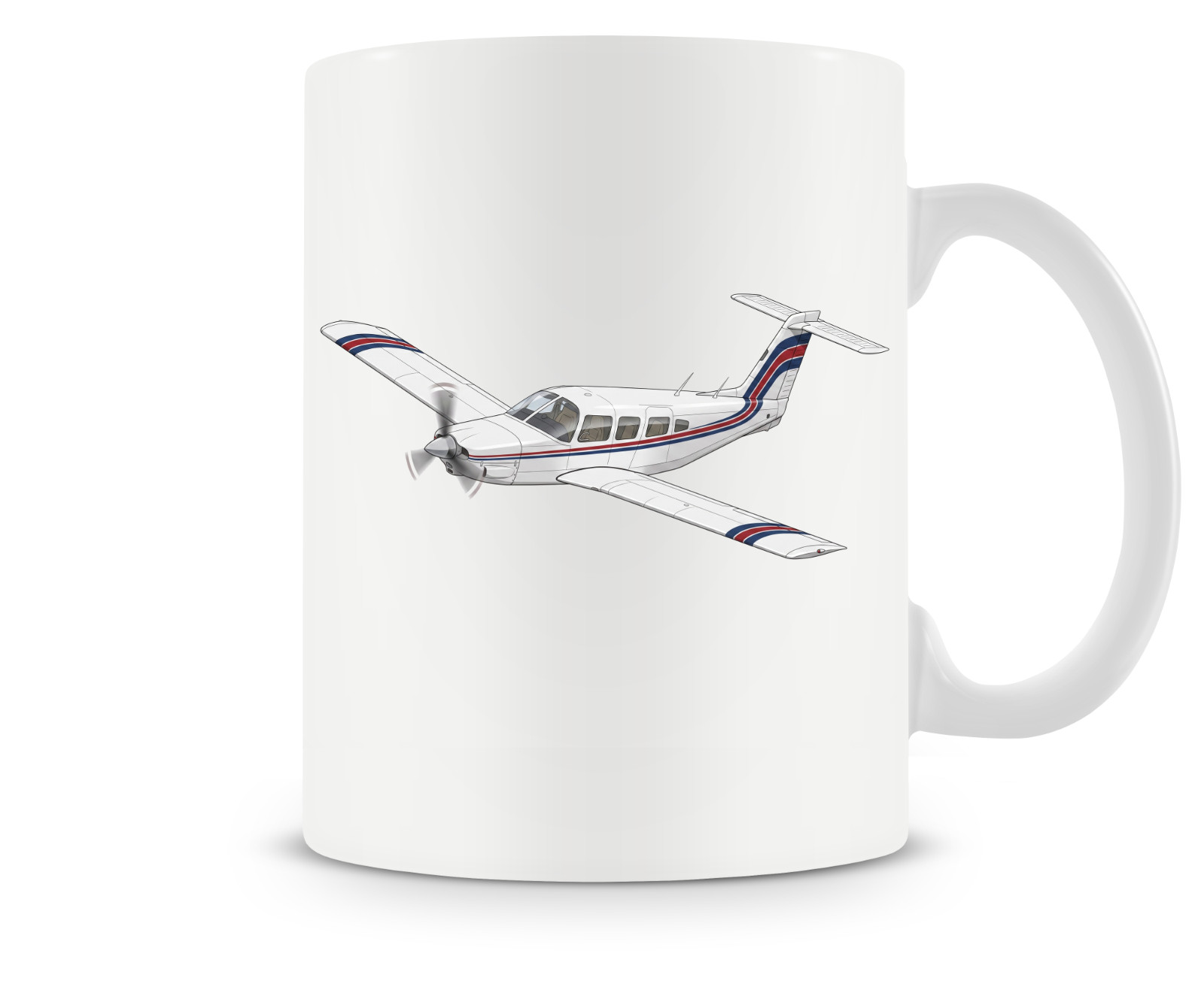 Piper Lance II Ceramic Coffee Mug - 15oz.