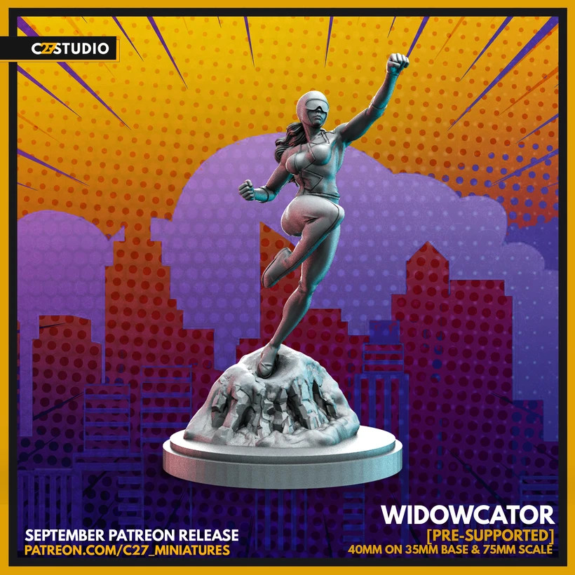 Vindicator Resin Sculpture Statue Model Kit Unpainted/Unassembled