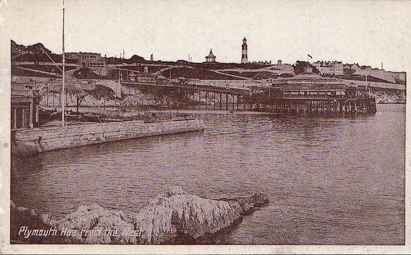 Postcard Plymouth Hoe from West United Kingdom Postcard Plymouth Hoe from West United Kingdom