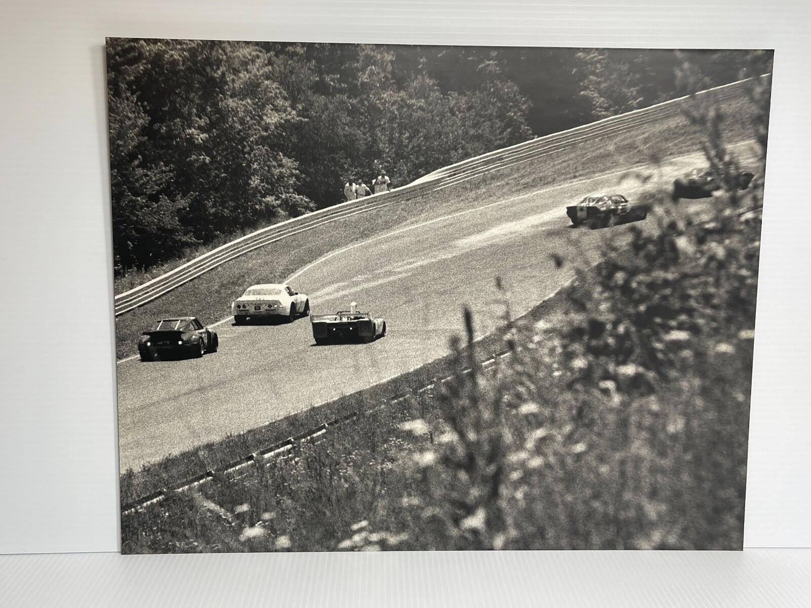 Vintage Original 1970s - Watkins Glen 6 Hour Race - Sports Car Photo *20 x 16*