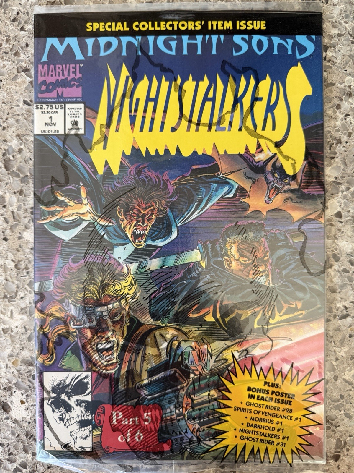 Nightstalkers #1-18 Complete Series Marvel 1992 Midnight Sons Blade Drake King