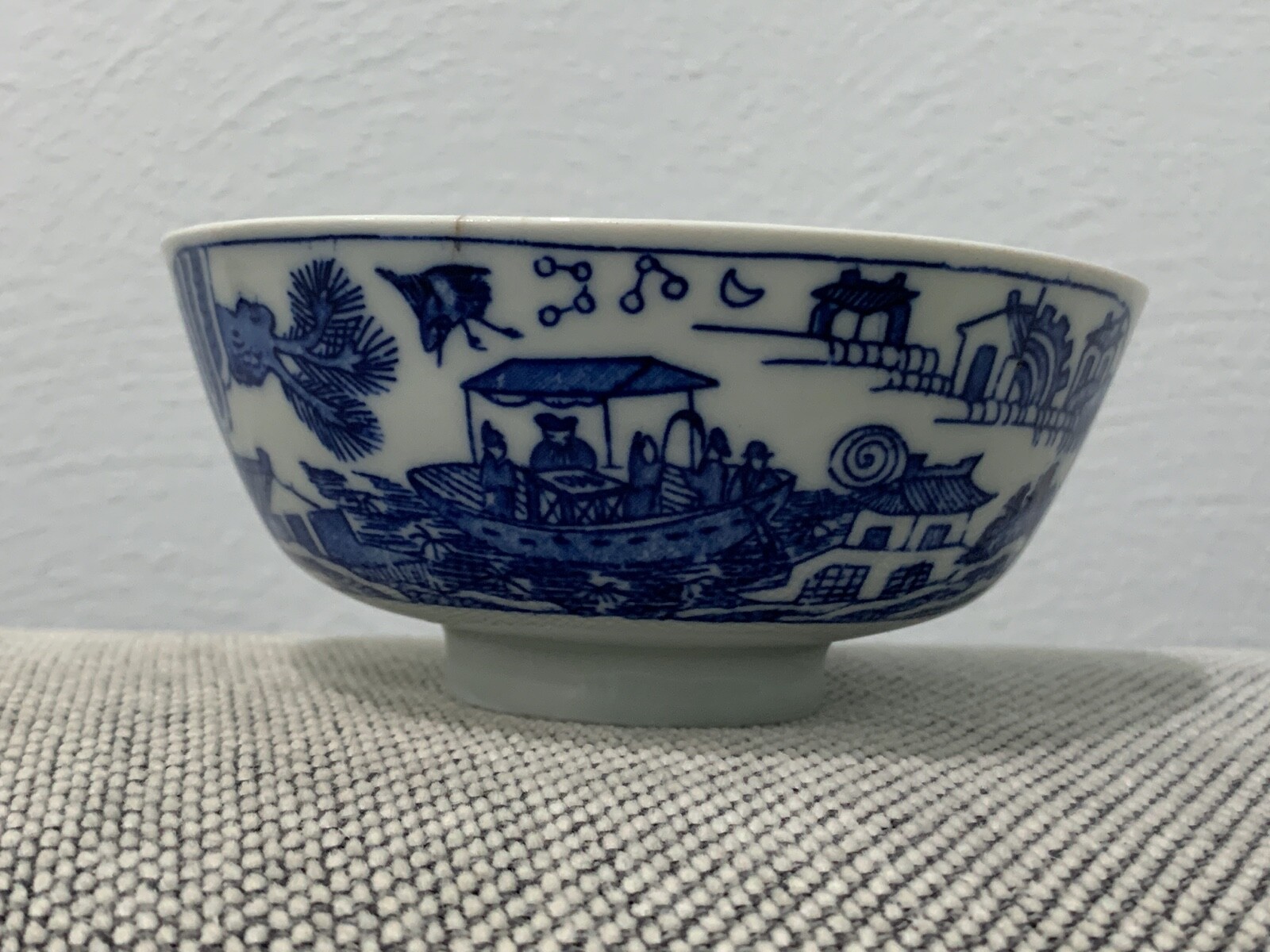 Vtg Antique Chinese Signed Blue & White Porcelain Bowl Calligraphy Poem Ship Dec Vtg Antique Chinese Signed Blue & White Porcelain Bowl Calligraphy Poem Ship Dec