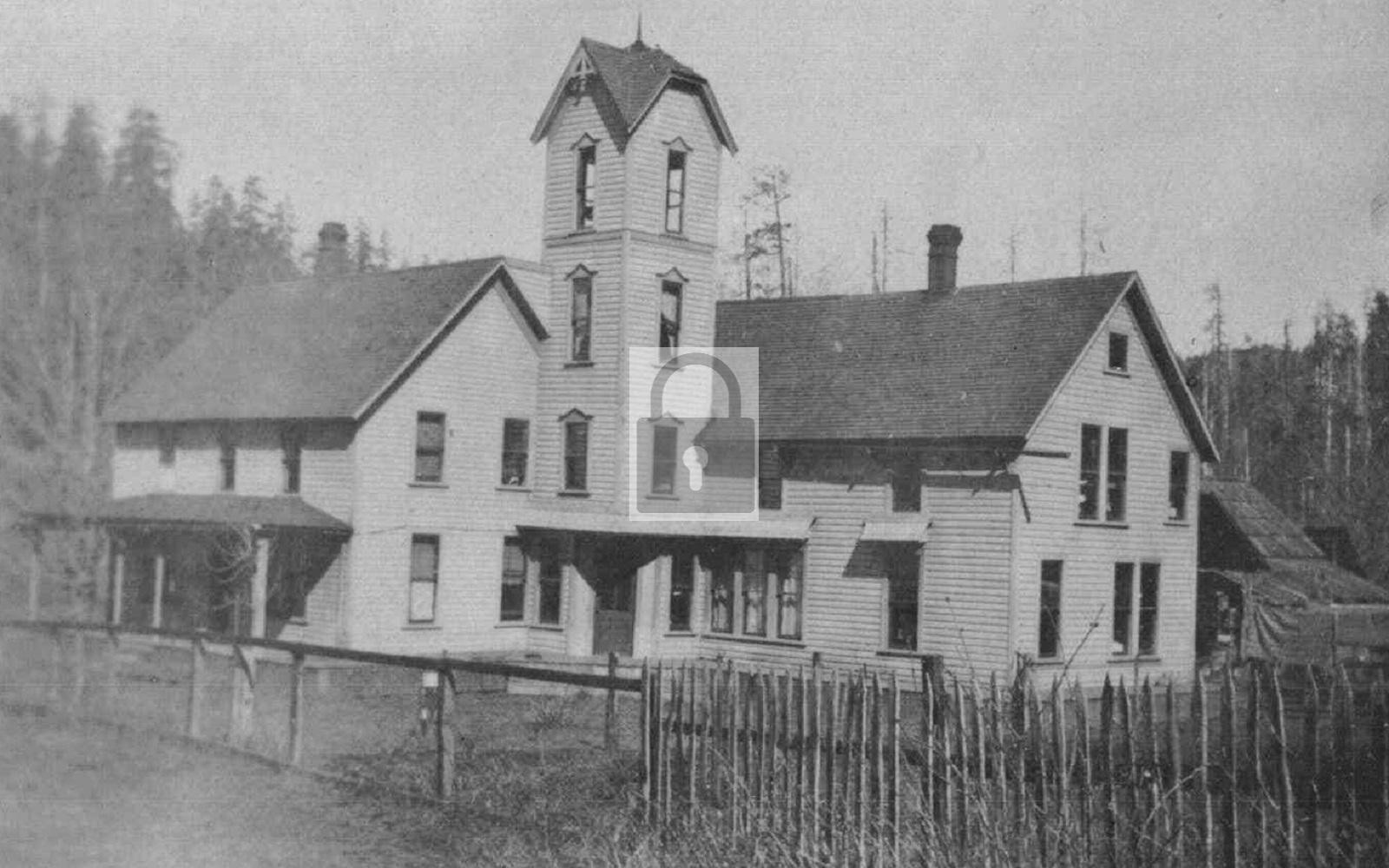 Trask House Tillamook Oregon OR - Reprint
