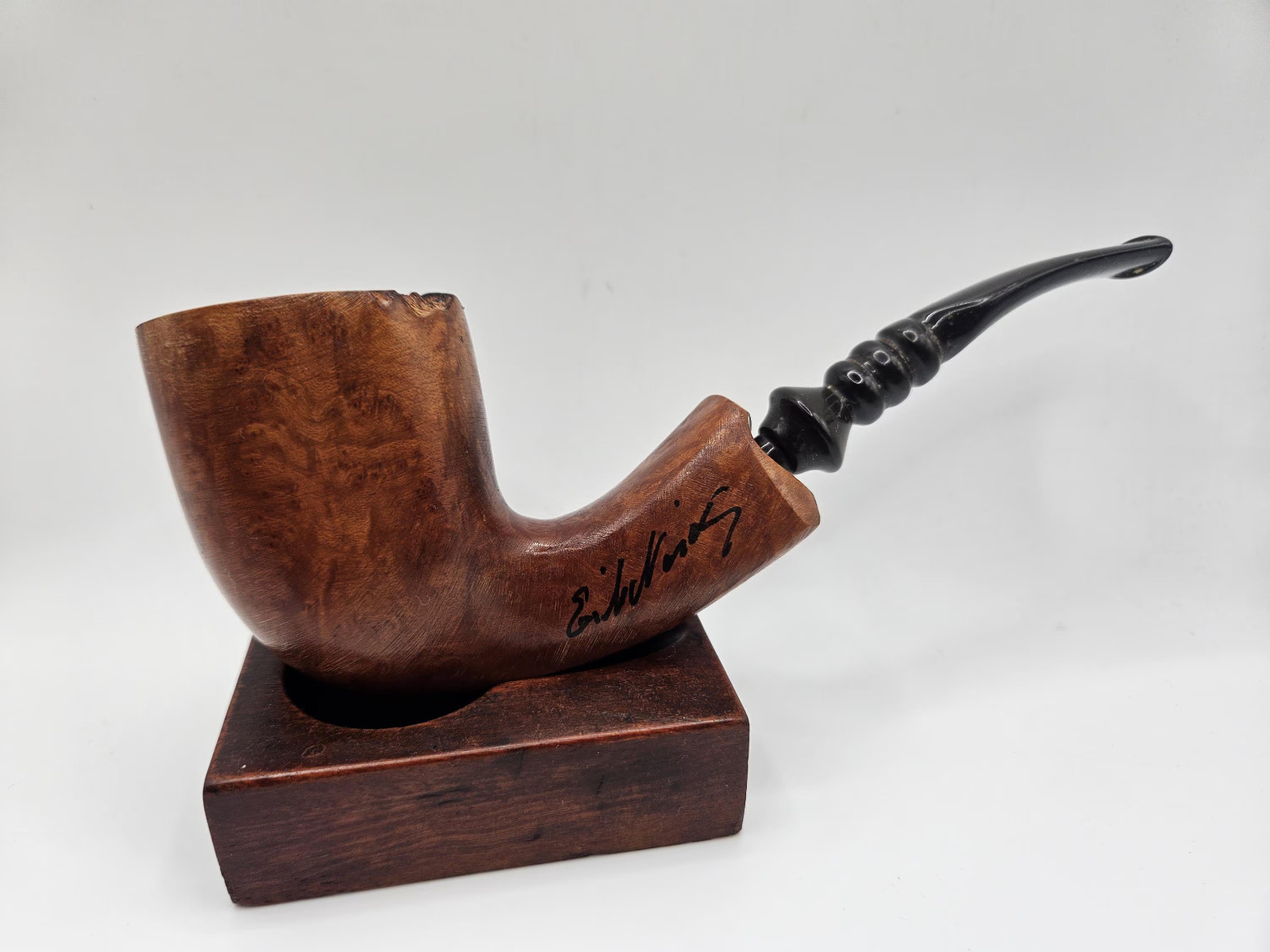 Vintage Erik Nording Signed Estate Pipe Denmark