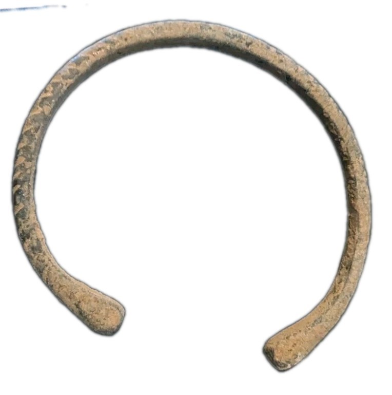 Iron Age Biblical Bronze Bracelet 7cm Judea Kingdom Relic COA Antiquity Artifact