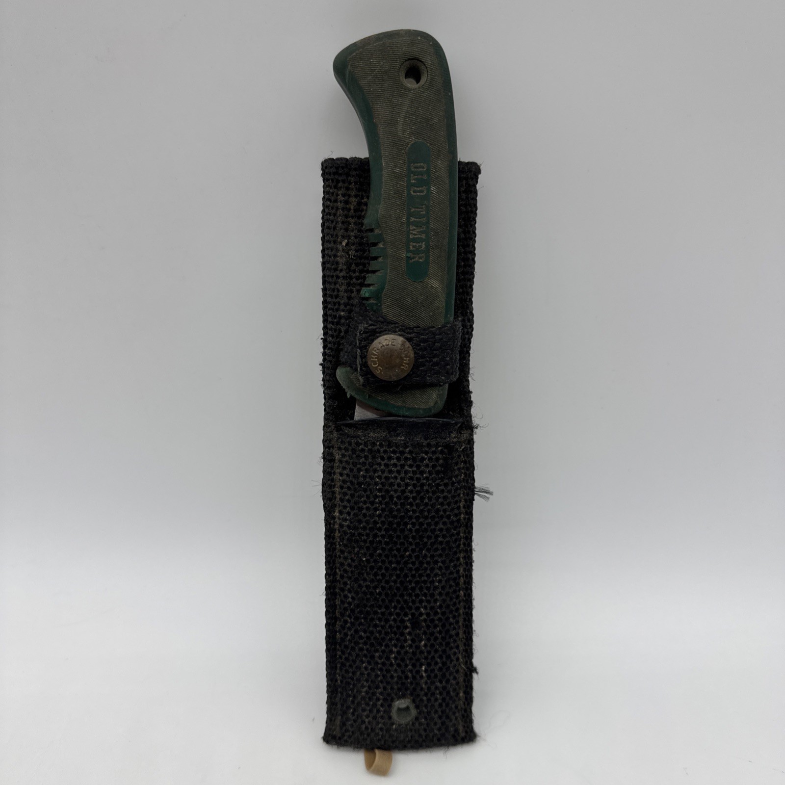 Schrade Old Timer 1410T Hunting Knife USA w/ Original Nylon Sheath