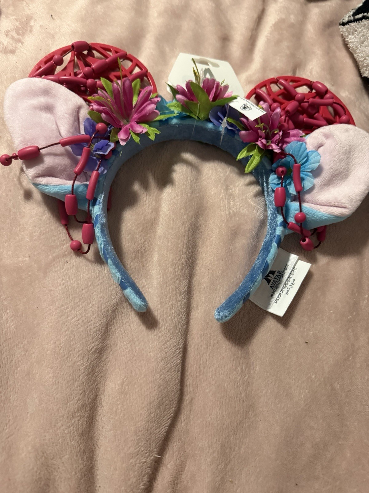 Disney Parks Pandora The World of Avatar Black Light Na'vi Ear Headband NEW