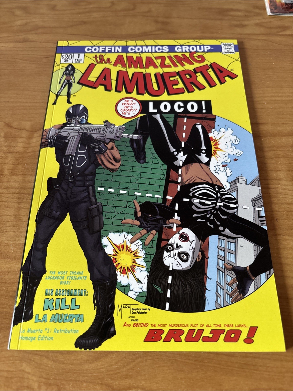 The Amazing La Muerta #1 2026 Amazing Spider Man #129 Homage Cover