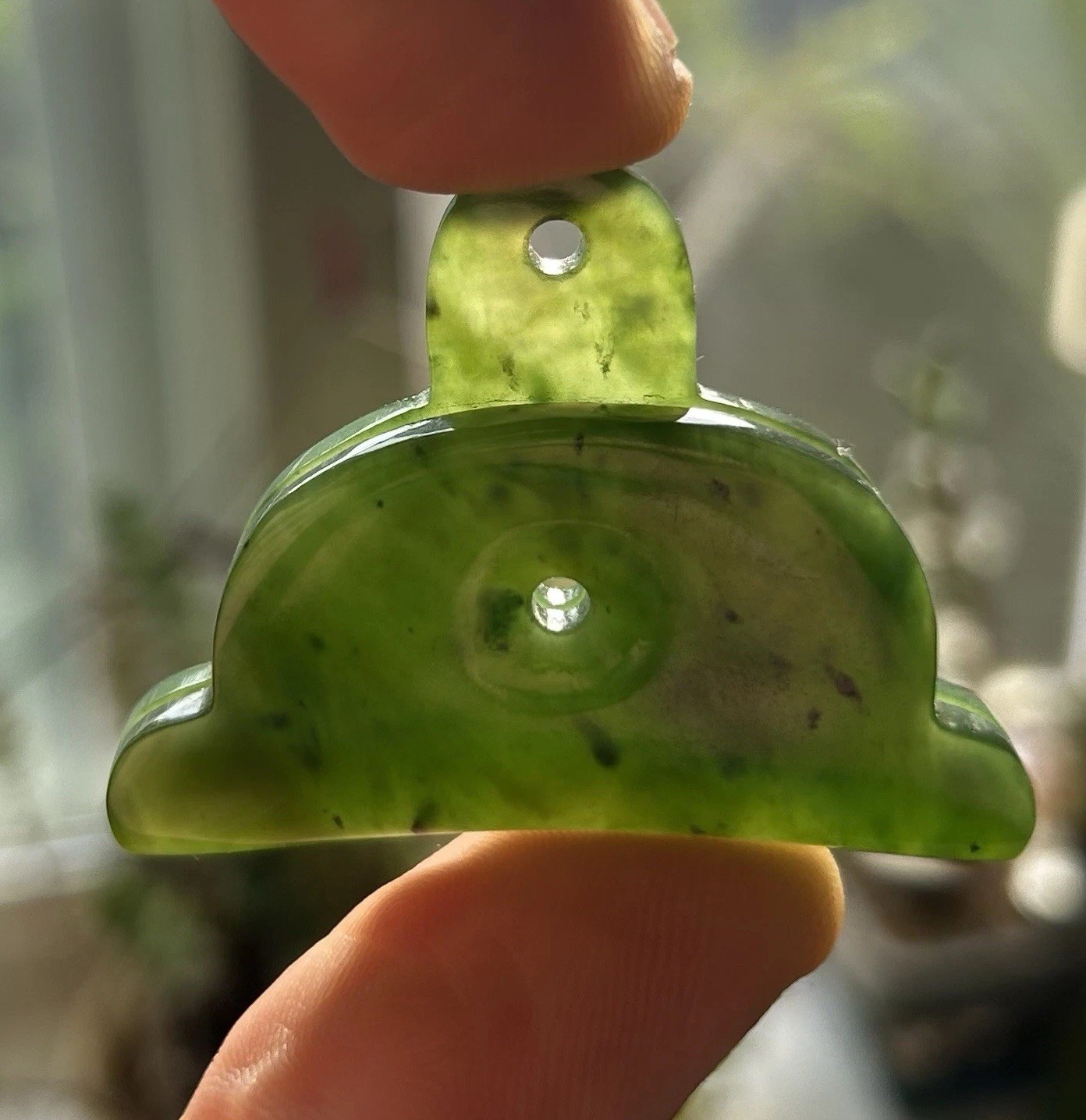 New Zealand Nephrite Jade Inanga Greenstone Shepherds Whistle