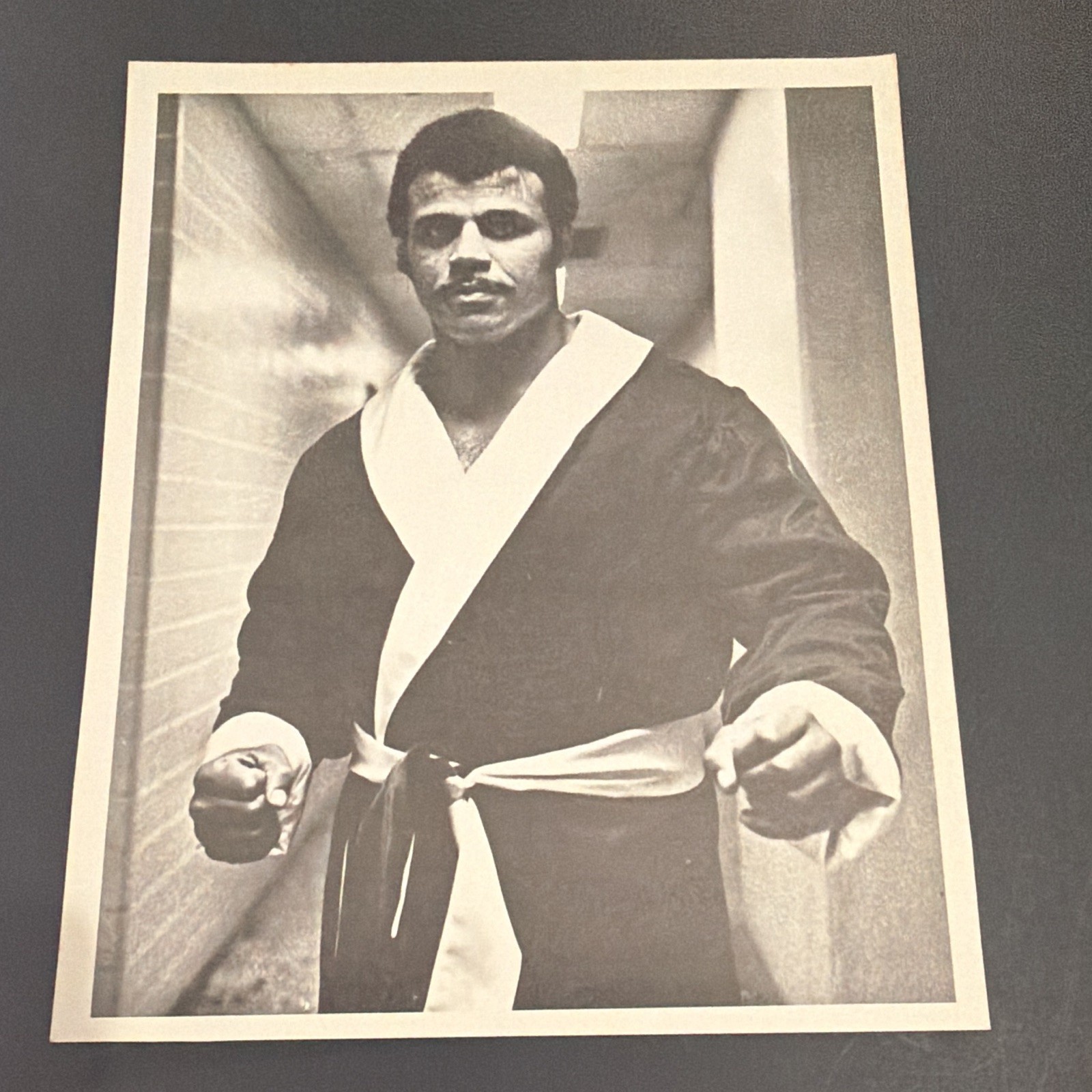 Vintage Rocky Johnson Memphis Wrestling 8x10 Promo Photo Late 70s