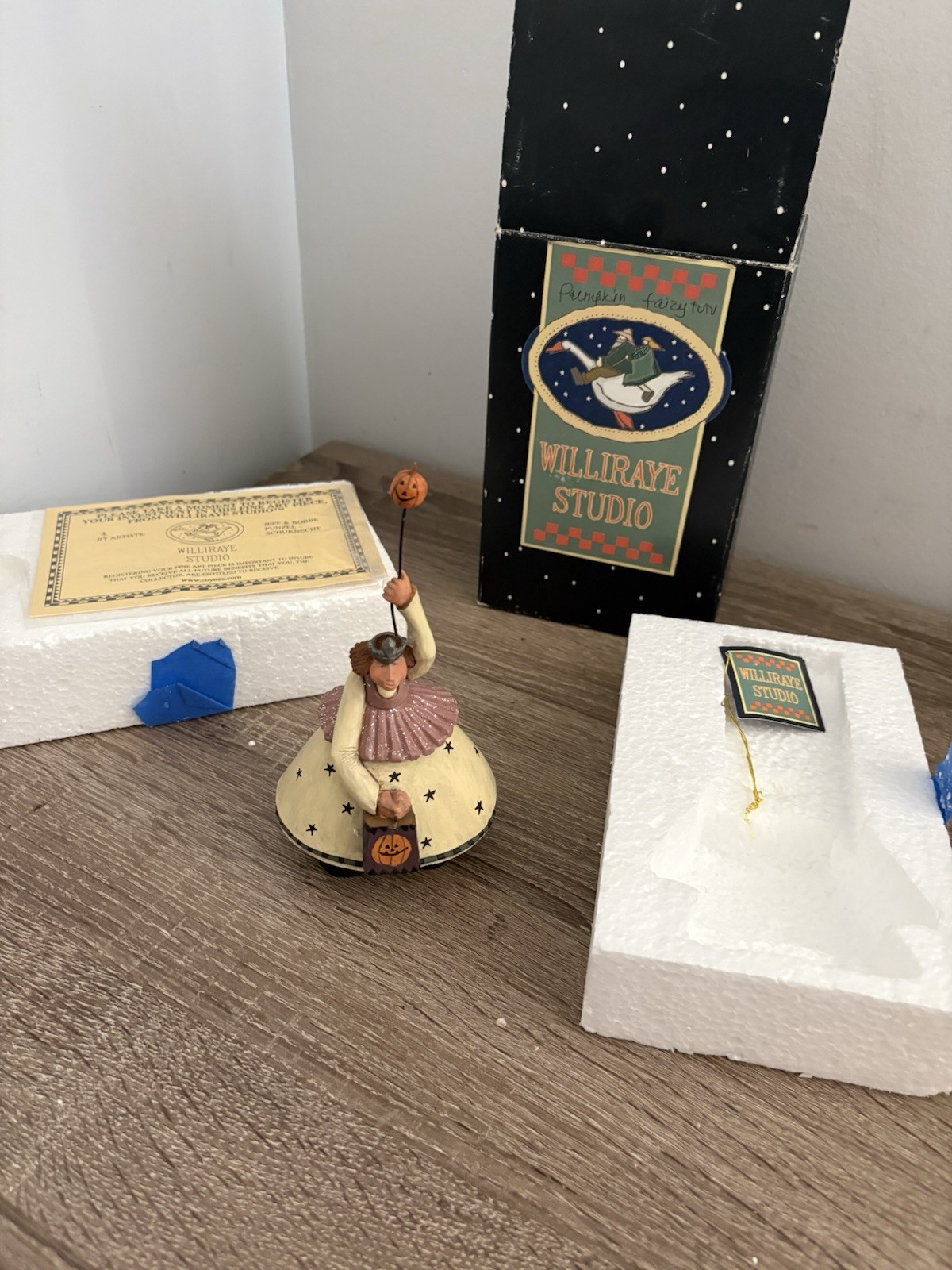 2001 Williraye Studio Princess Tam-Tam WW6007 Halloween Ballerina Pumpkin