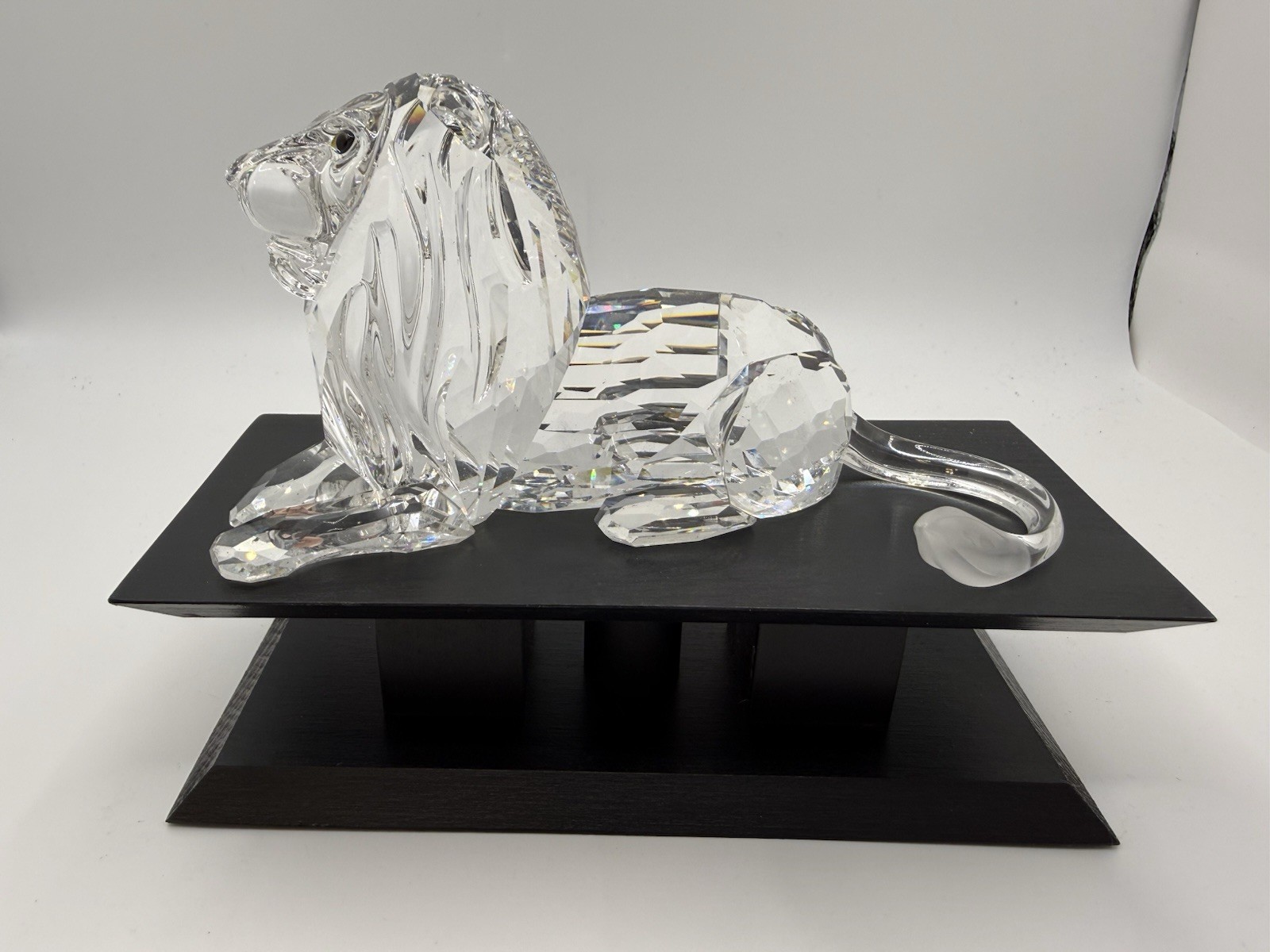 Swarovski SCS Inspiration Africa LION A.E. 1995 + DISPLAY STAND #4080