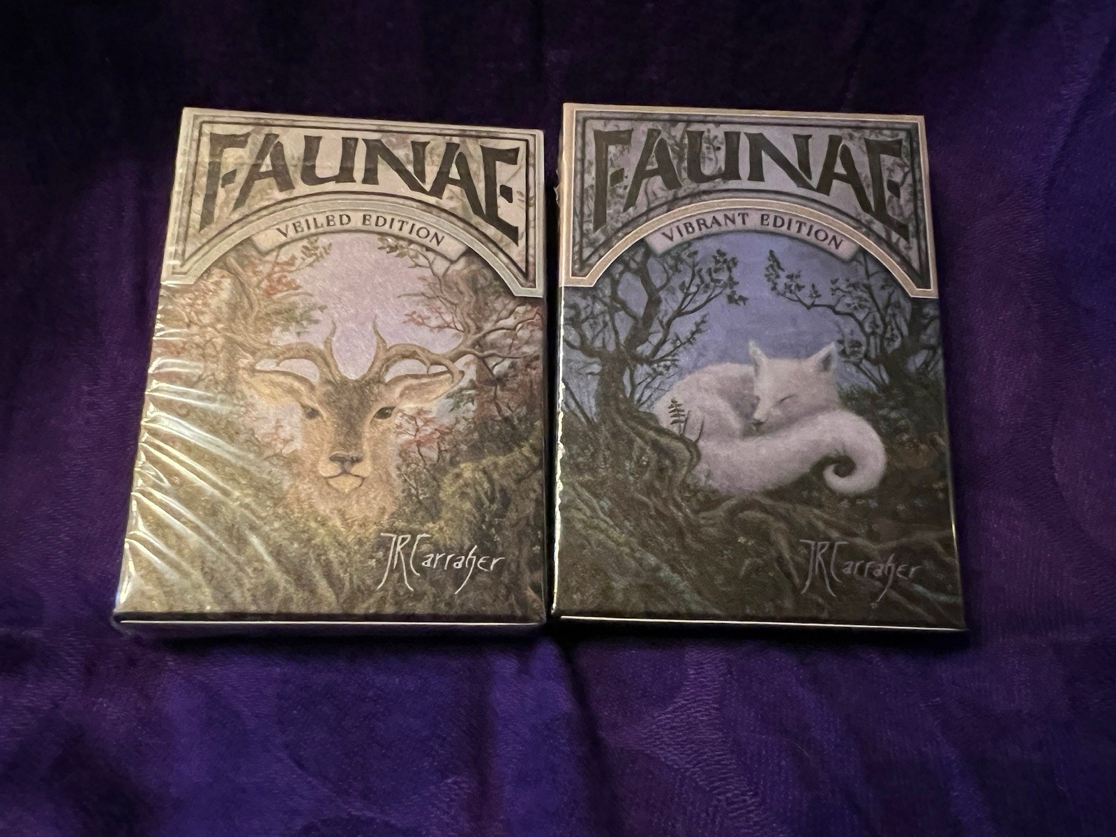 Faunae Veiled & Vibrant Editions - 2 Deck Set by Brain Vessel Sealed/NEW❤️