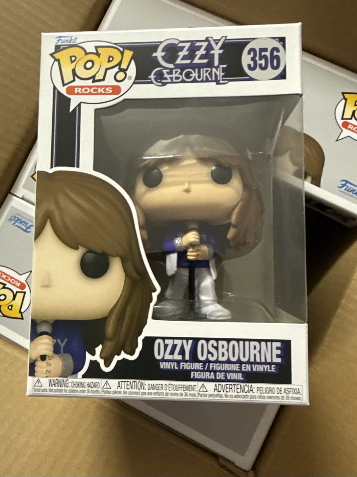 Funko Pop Rocks Ozzy Osbourne Standard Pop Vinyl Figure #356 MPN 72607