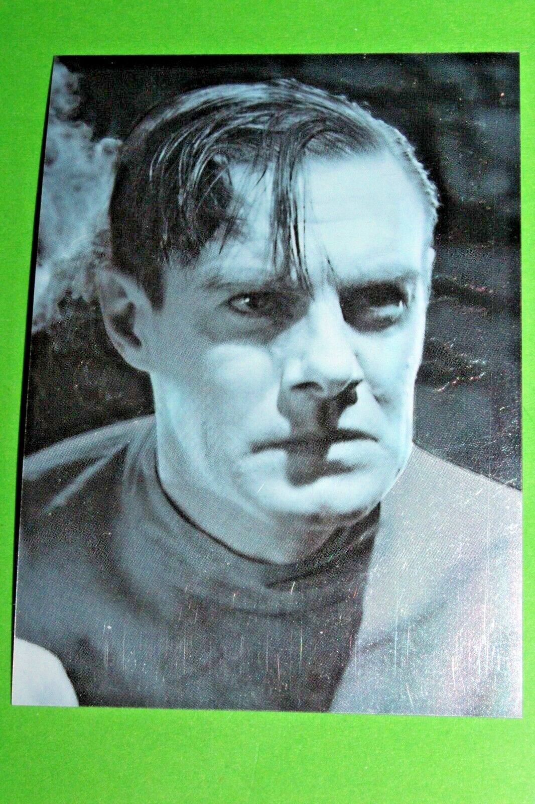 1996 Universal Monsters of Silver Screen INSERT BIO CHROME #5 CARD Colin Clive 1996 Universal Monsters of Silver Screen INSERT BIO CHROME #5 CARD Colin Clive