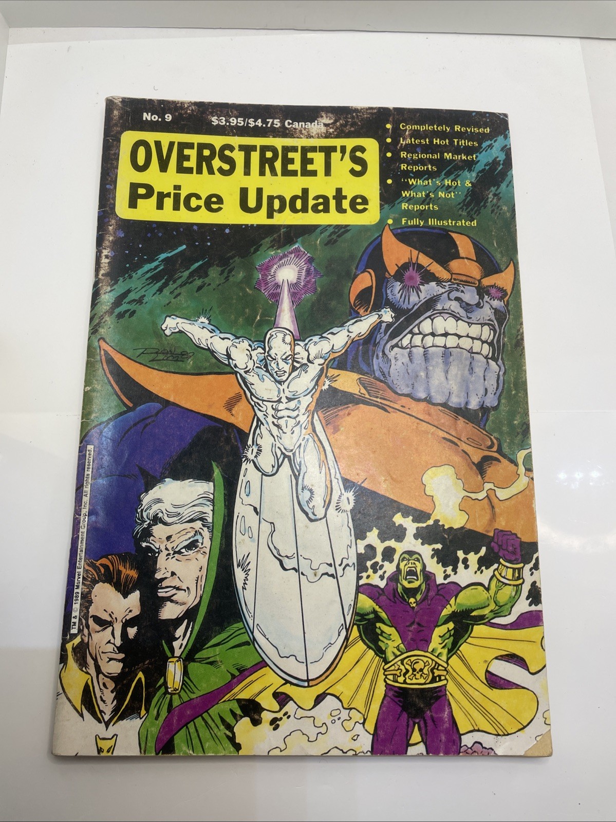Overstreet\'s Comic Book Price Update #9  1989 - Overstreet Pubs.  -Good- Comic.