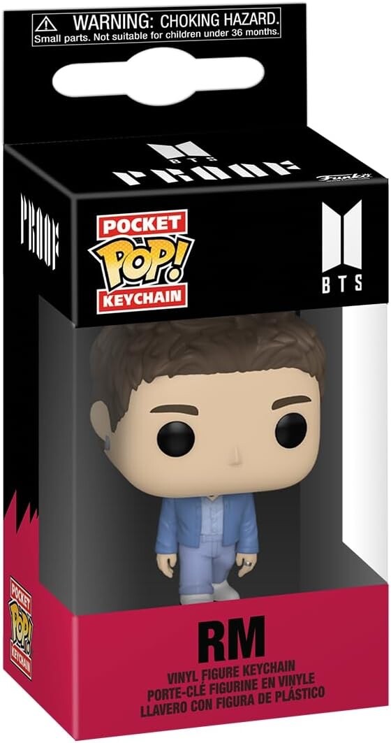 NEW BTS PROOF Funko Pop POCKET Keychain-RM, Jin, Suga, JHope, Jimin, V, Jungkook