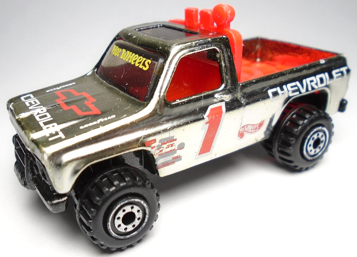 1995 HOT WHEELS HW BYWAYMAN CHEVROLET #1 CHROME 1:64 DIECAST 2 7/8\