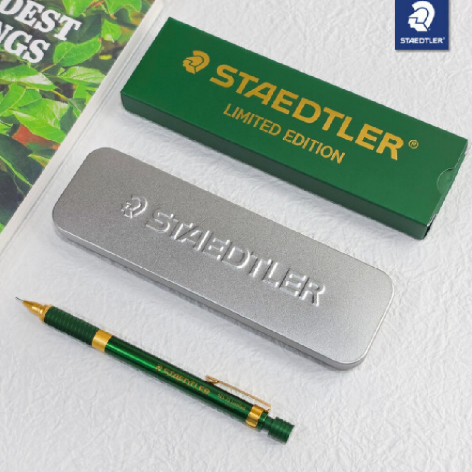 Staedtler 925 35 Gold Green Limited Edition Mechanical Pencil 0.5mm