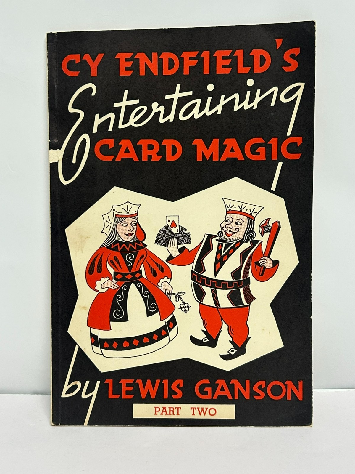 Vintage Cy Endfield\'s Entertaining Card Magic by Lewis Ganson Part 2 Book