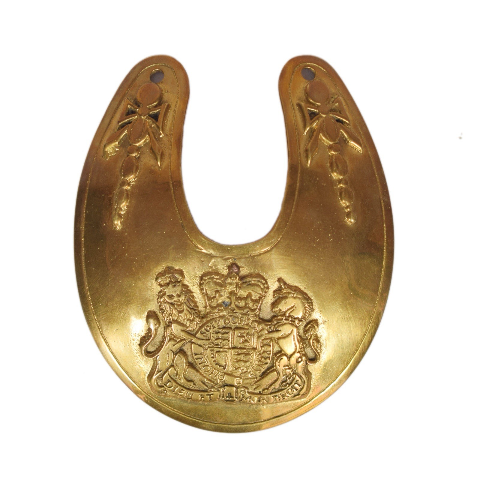 BRITISH Military Brass GORGET 1775 – 1776 REVOLUTIONARY WAR