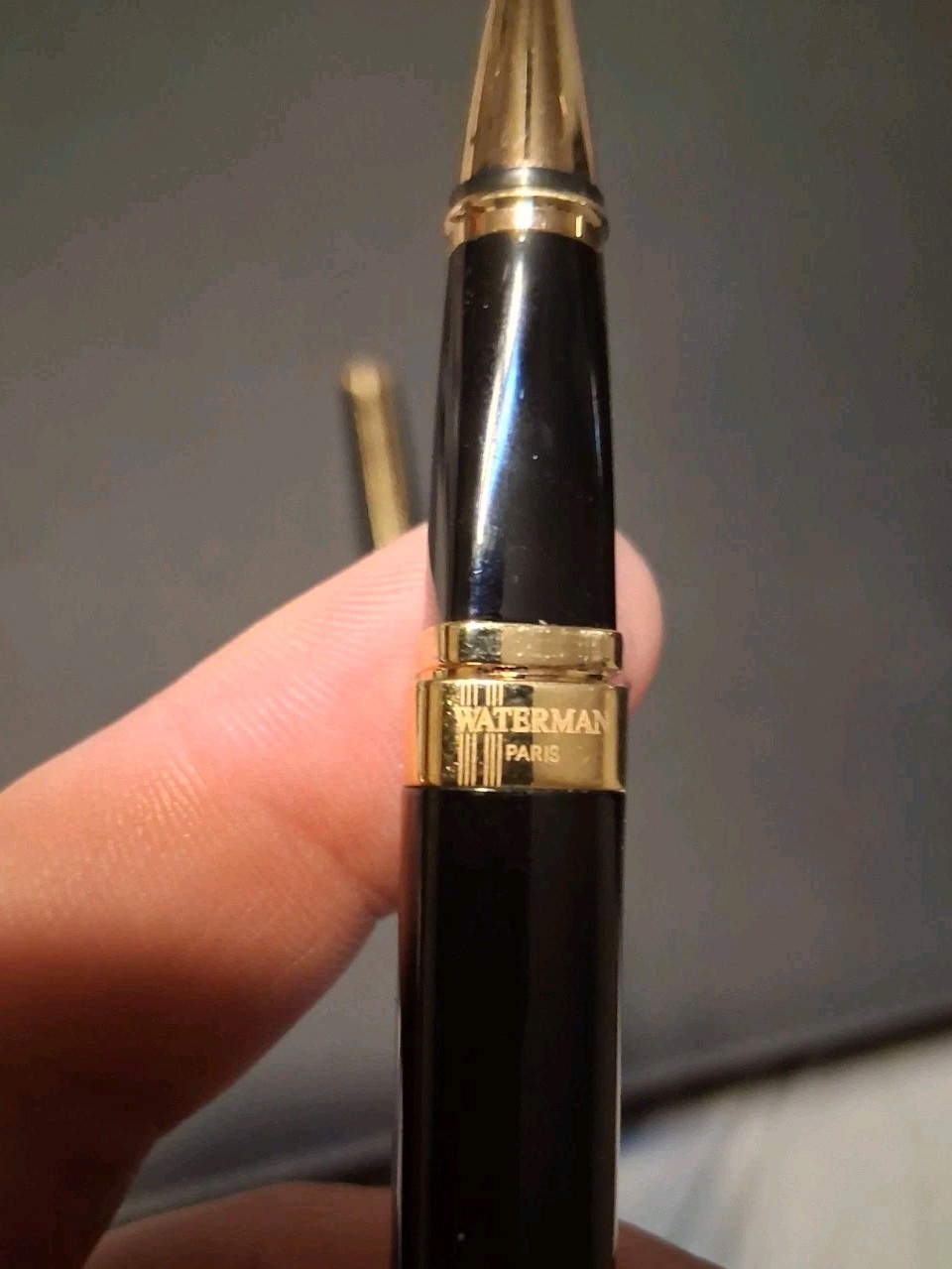 Waterman Exception Slim Black GT Rollerball Pen