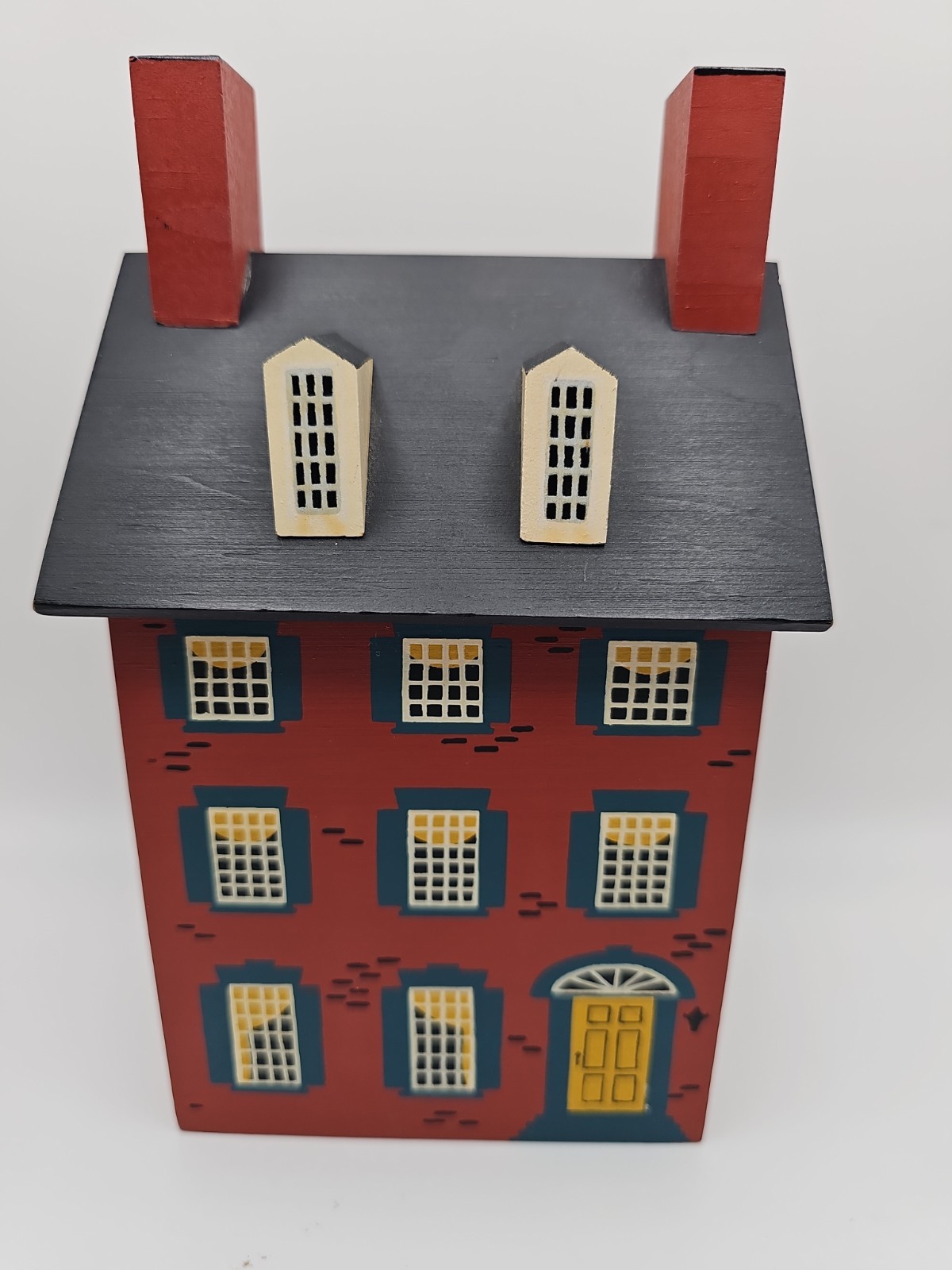 Windfield Designs Sidehall Colonial Coin Bank, GF, NY Signed By Hank Musser 1981 Windfield Designs Sidehall Colonial Coin Bank, GF, NY Signed By Hank Musser 1981