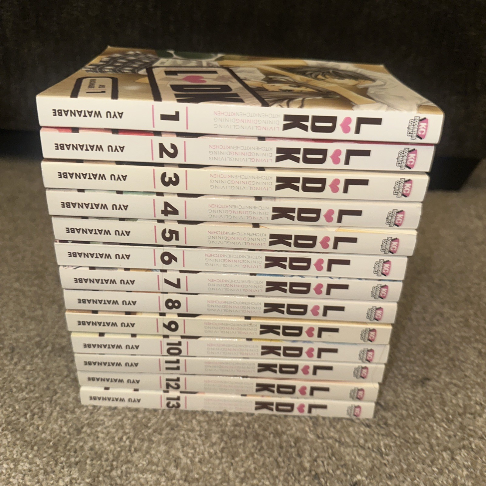 LDK manga volumes 1-13 english paperback graphic novel - Living Dining Kitchen