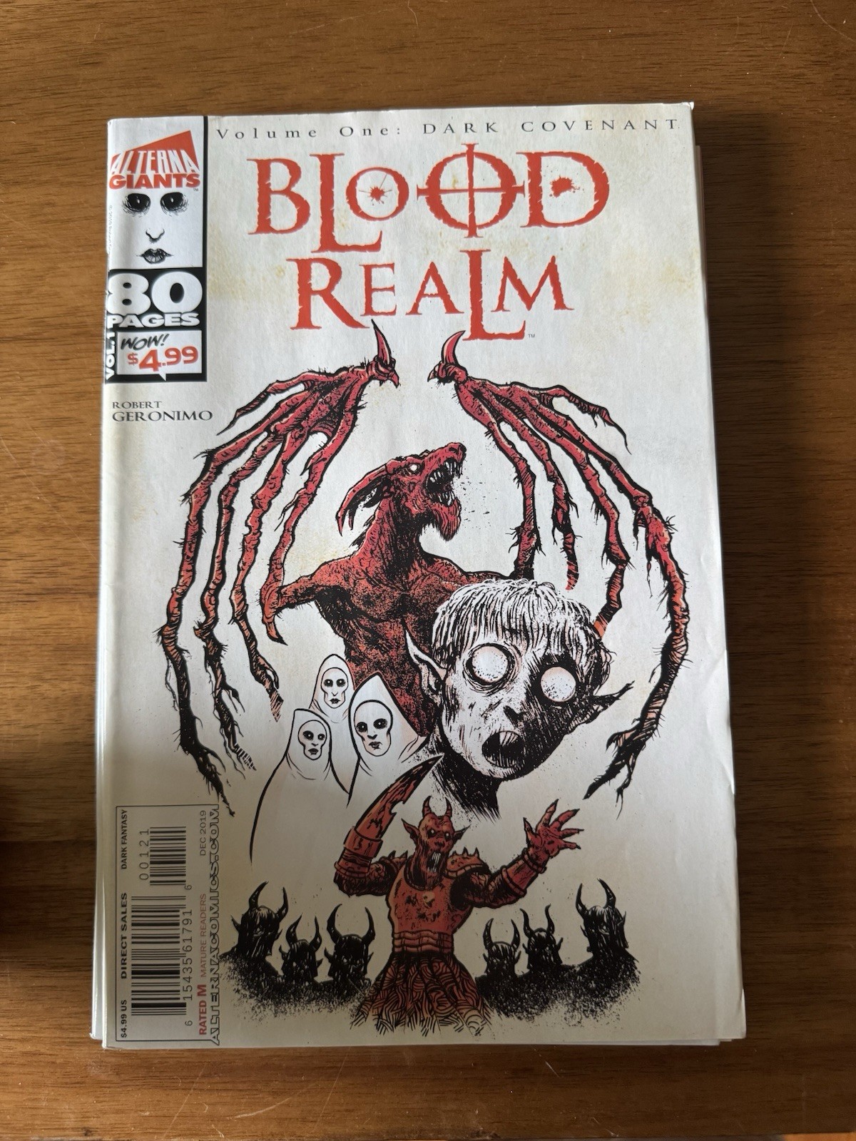 Alterna Giants: Blood Realm #1 (Alterna December 2019) Alterna Giants: Blood Realm #1 (Alterna December 2019)