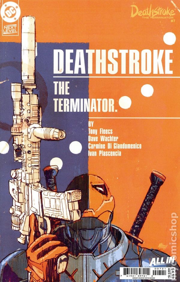 Deathstroke the Terminator #7B 2026 Stock Image