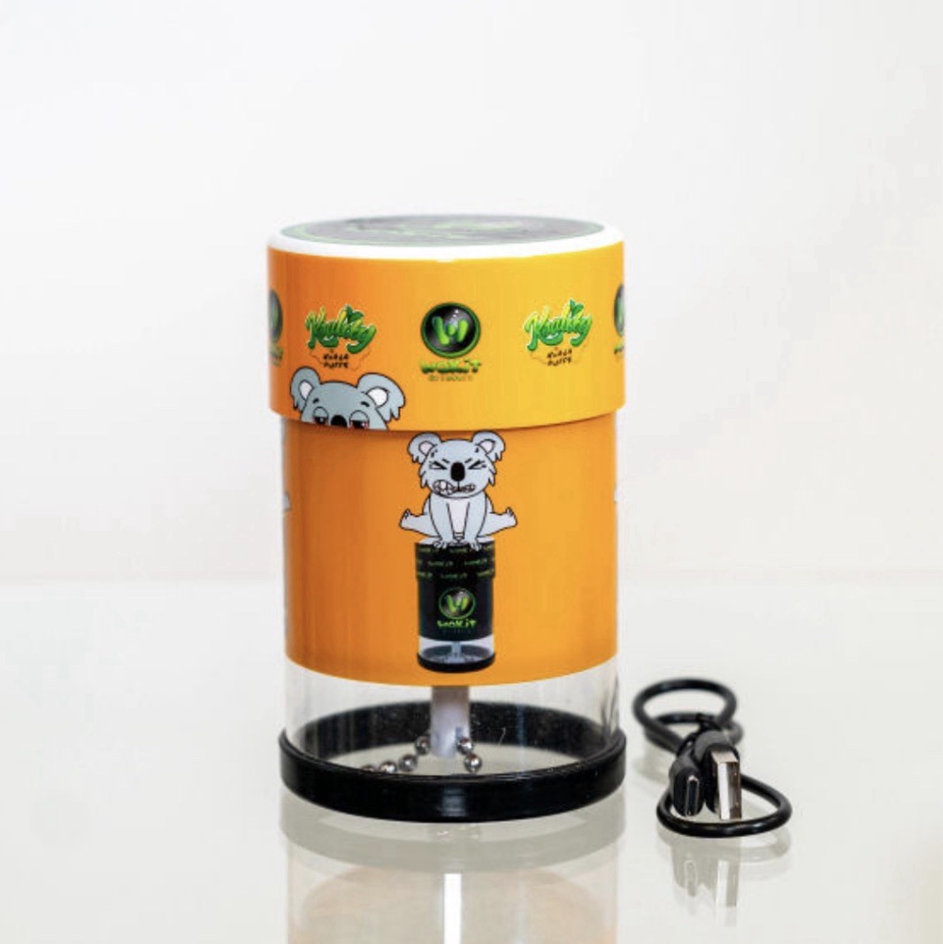 wakit Electric Grinder X Koala Puffs Limited Edition LED Herb Grinder