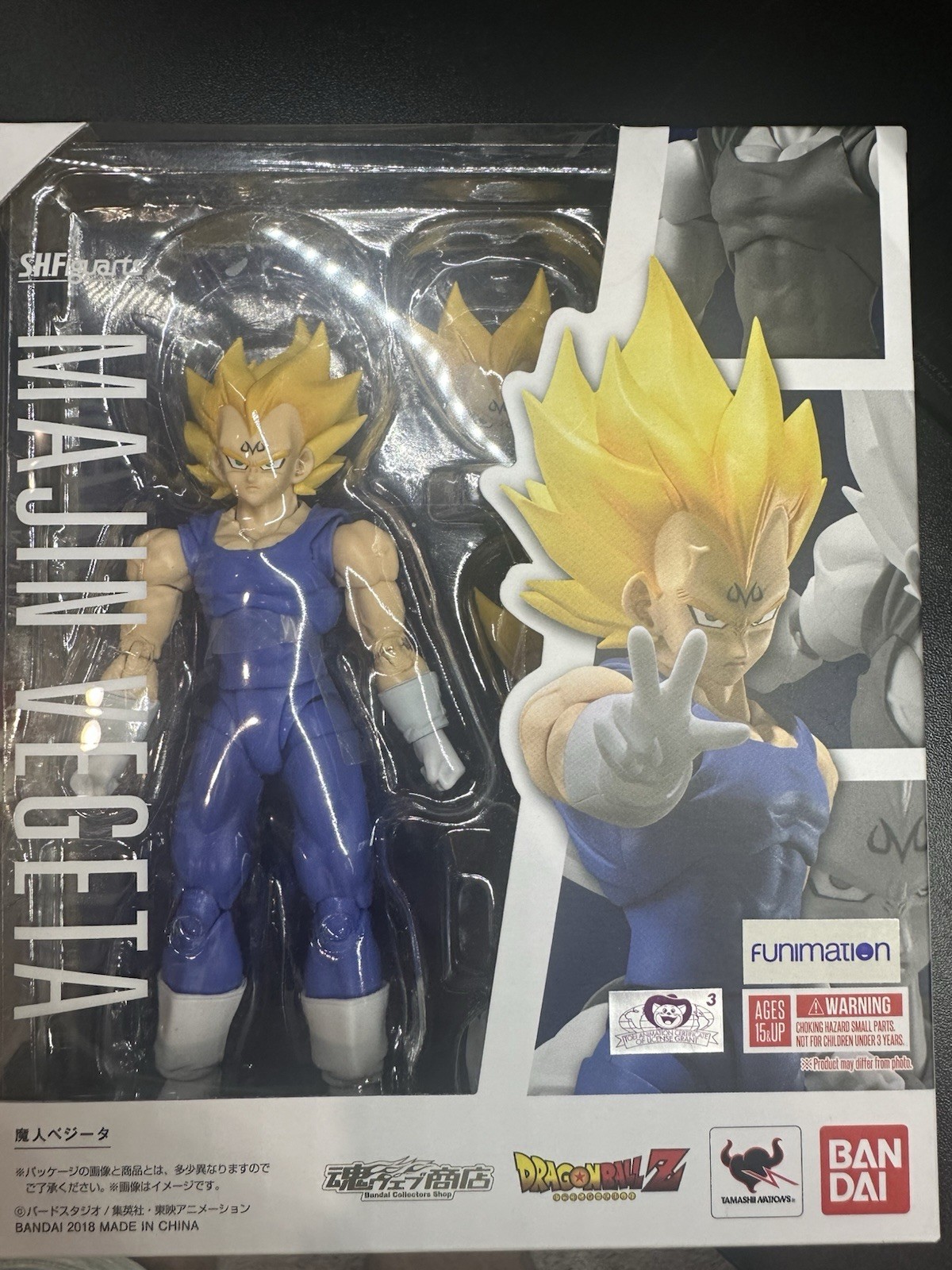 Sh Figuarts Vegeta lot, Majin Vegeta, Mini Vegeta, SSJ4 Vegeta new in box