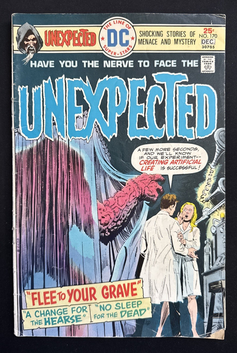1975 DC Comic Unexpected #170  Horror Bronze Age