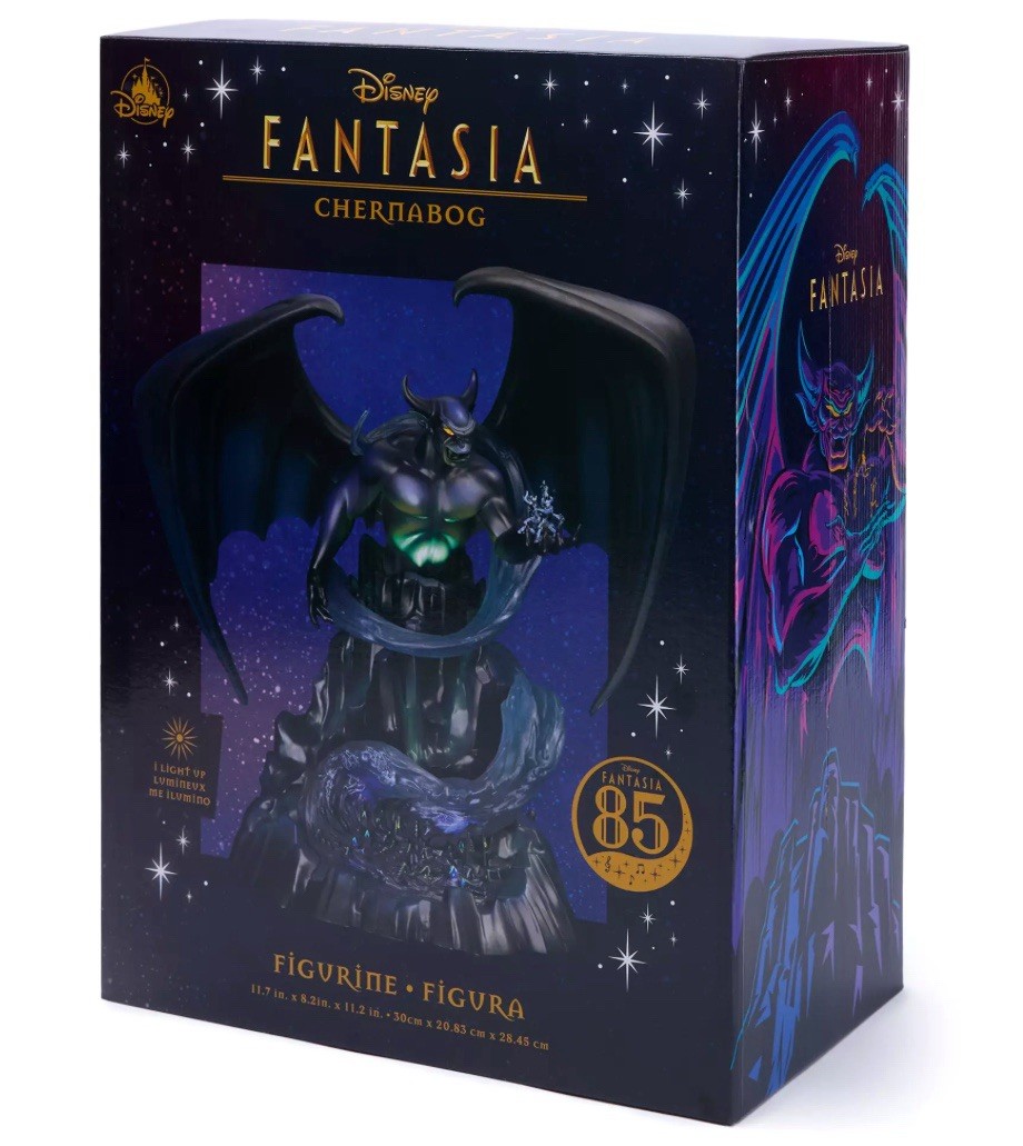 2025 Disney Parks Fantasia 85th Anniversary Chernabog Light-Up Figurine Statue