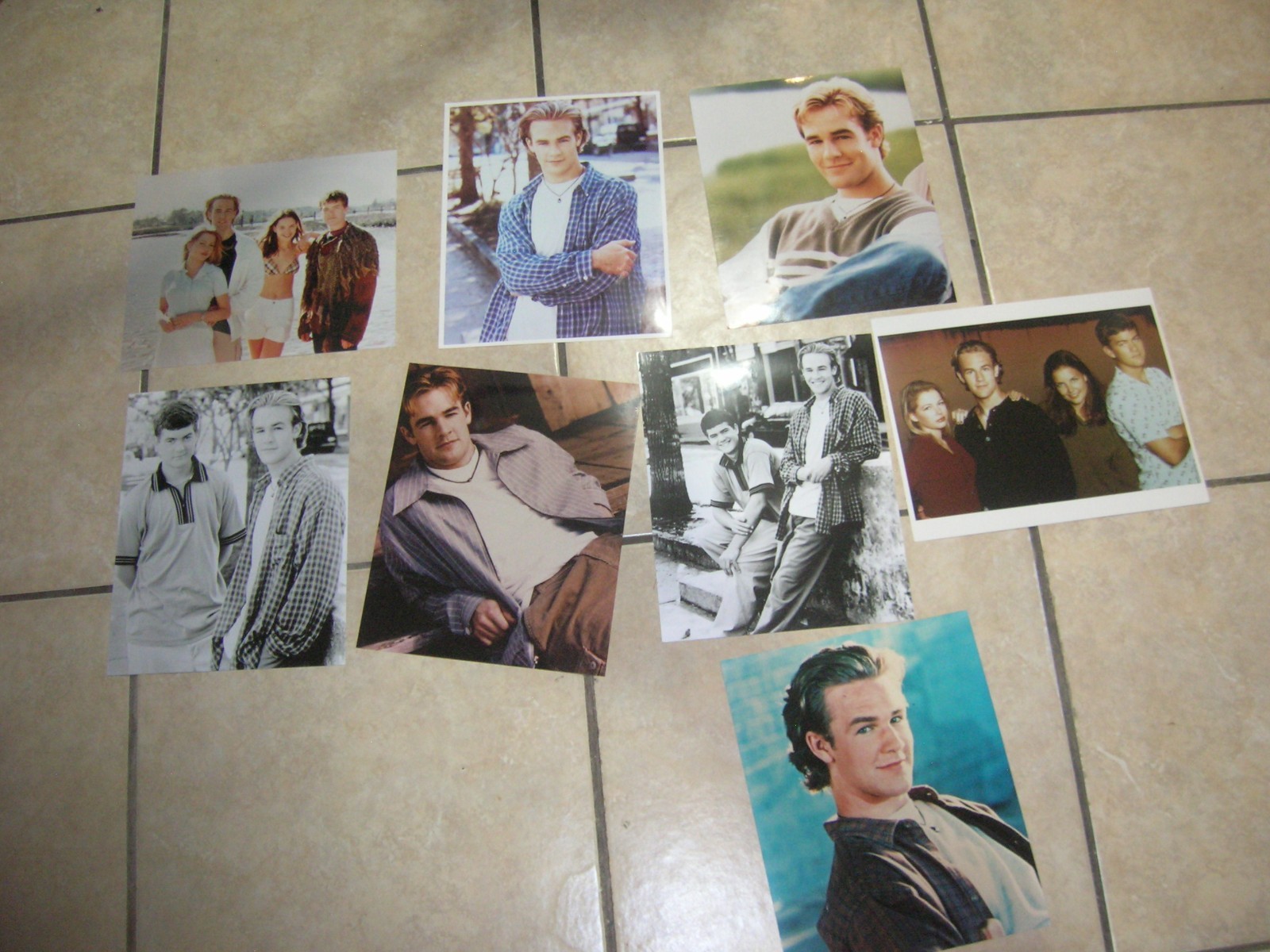 DAWSON CREEK 8X10 LOT VINTAGE 1998-2003  LOT OF 8  TV SHOW