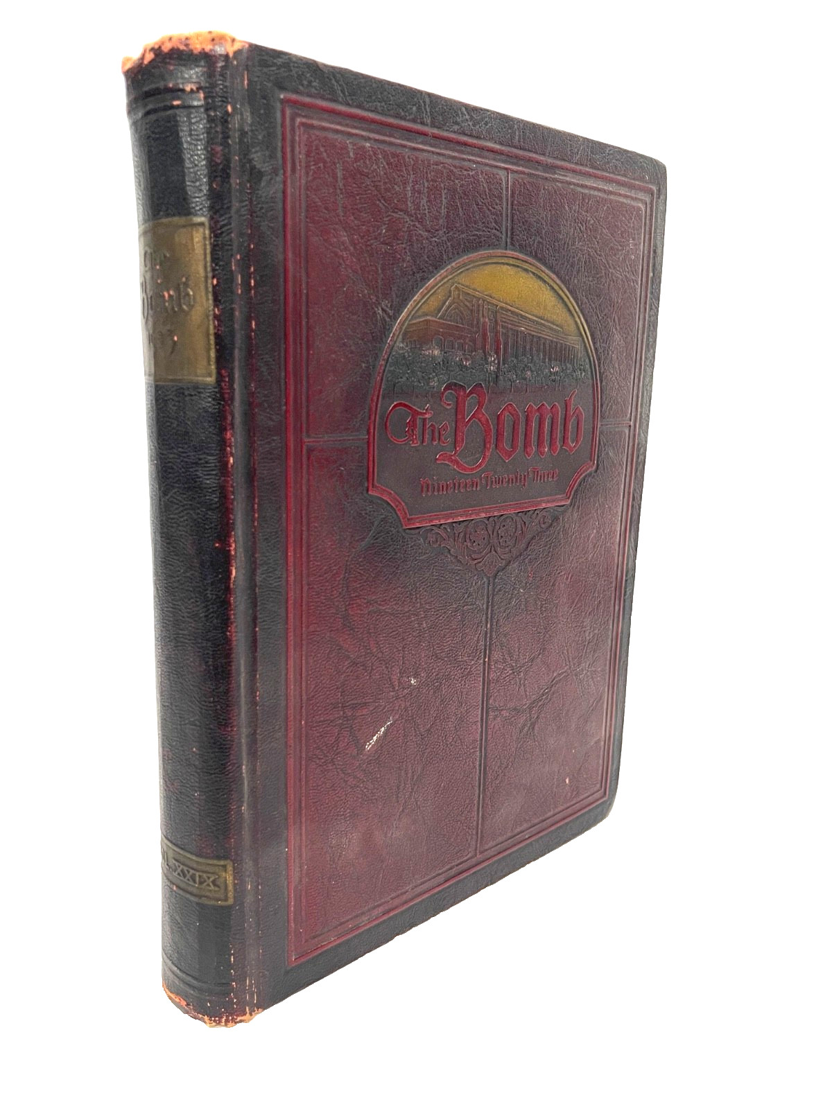 1923 The Bomb Iowa State College Yearbook Ames Iowa Vintage